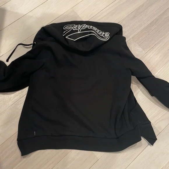 SUPREME -THERMAL ZIP UP HOODIE